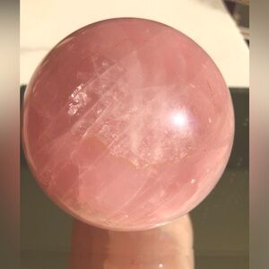 Rose Quartz Giant Sphere